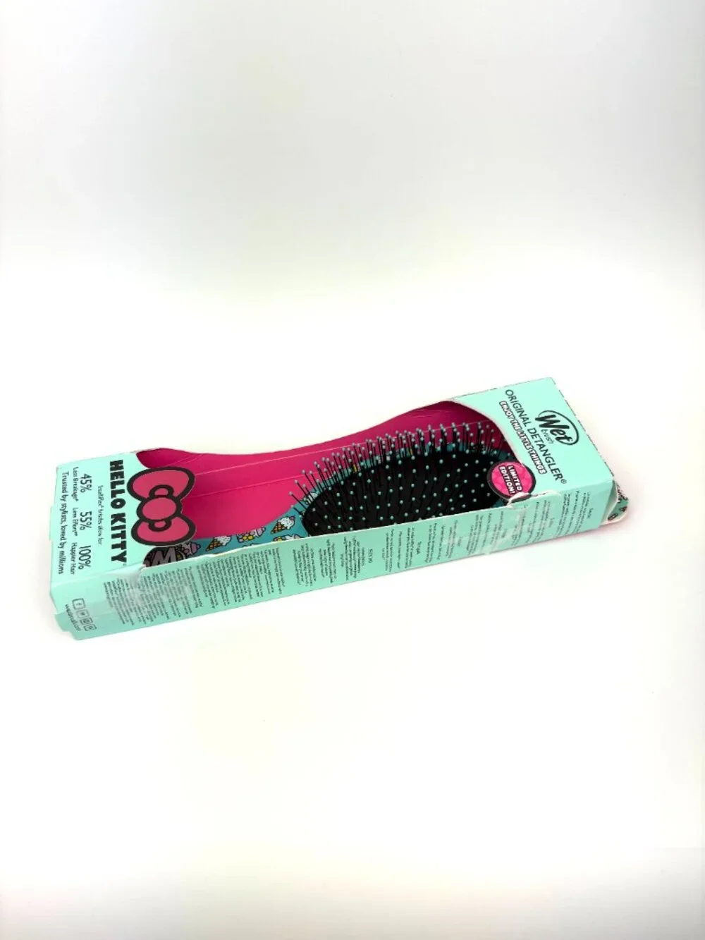 Hello Kitty Bubble Gum Limited Edition Wet Brush Original Detangler Brush. New